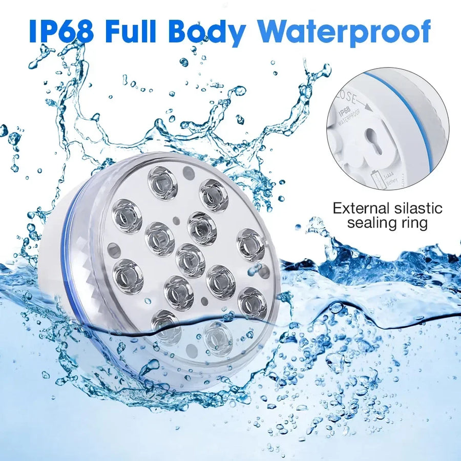 Underwater light with remote control