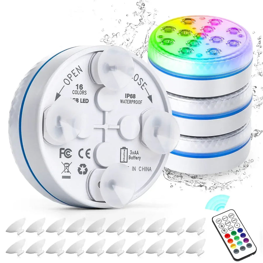 Underwater light with remote control