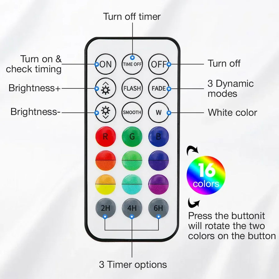 Underwater light with remote control