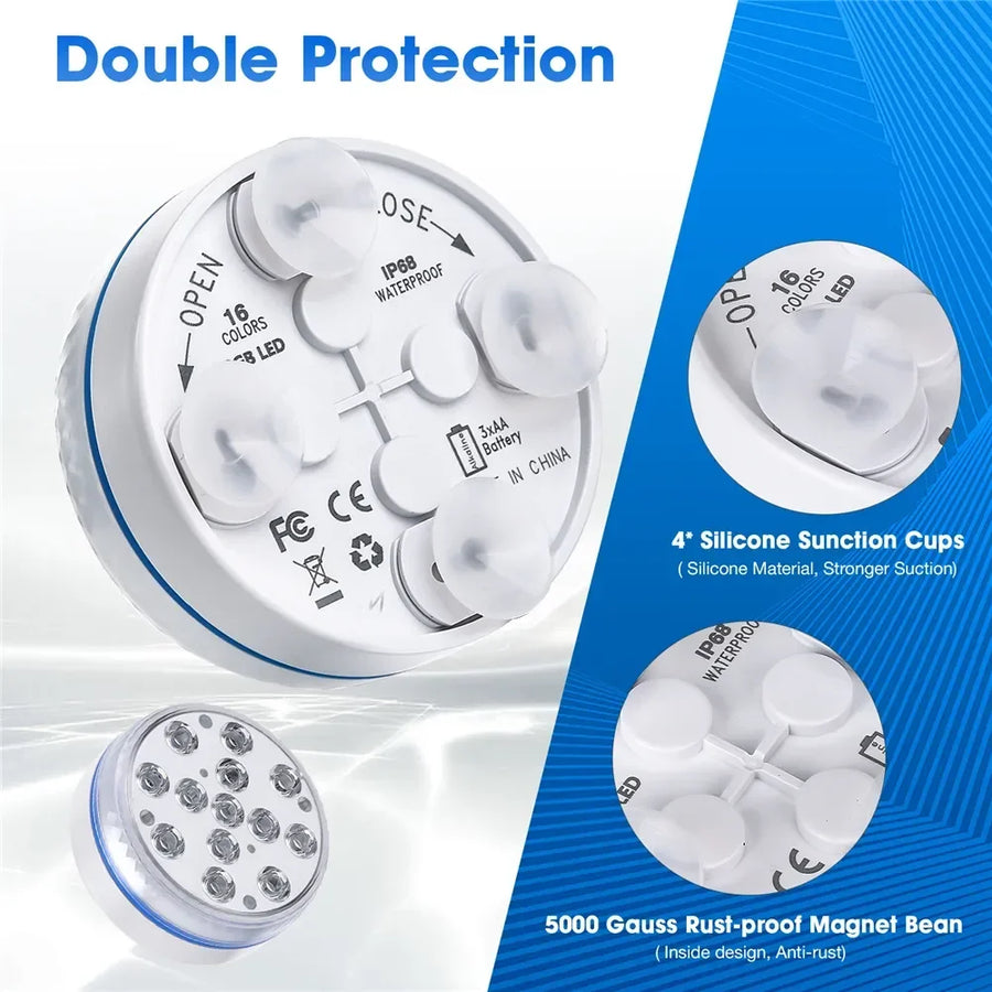 Underwater light with remote control