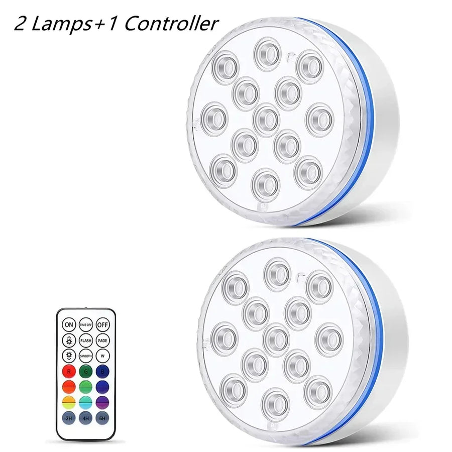 Underwater light with remote control