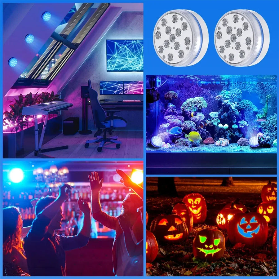 Underwater light with remote control