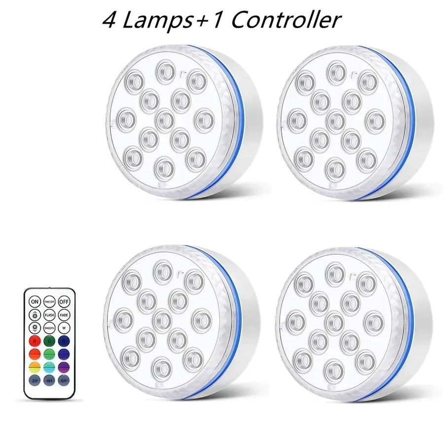 Underwater light with remote control