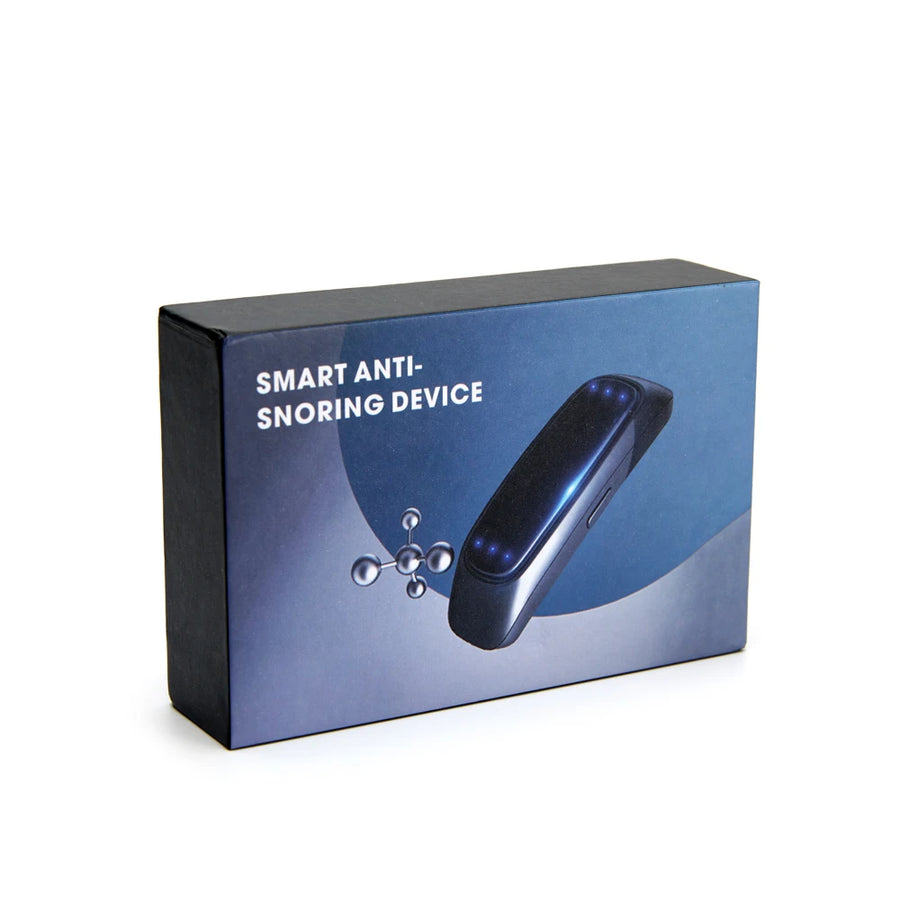 Retail box printed with Smart Anti-Snoring Device