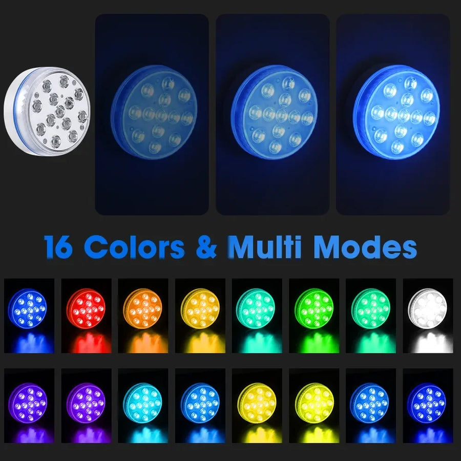 Underwater light with remote control