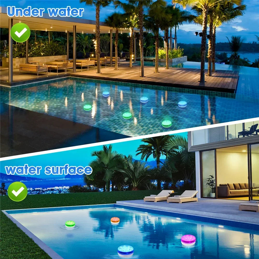 Underwater light with remote control