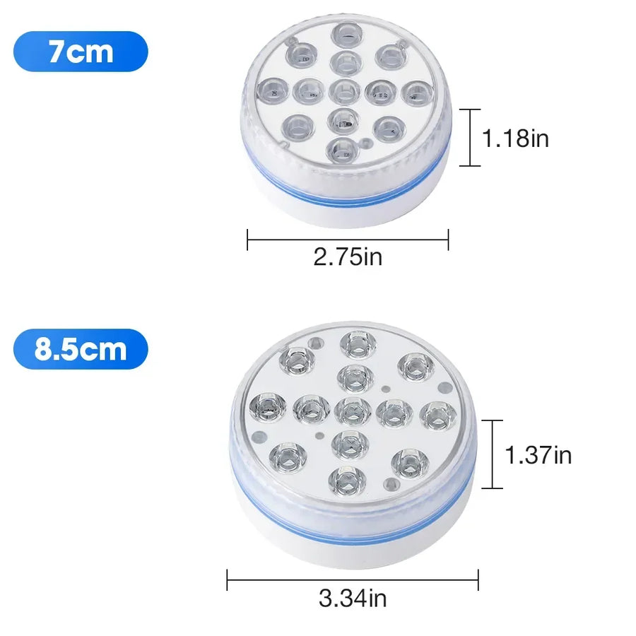 Underwater light with remote control