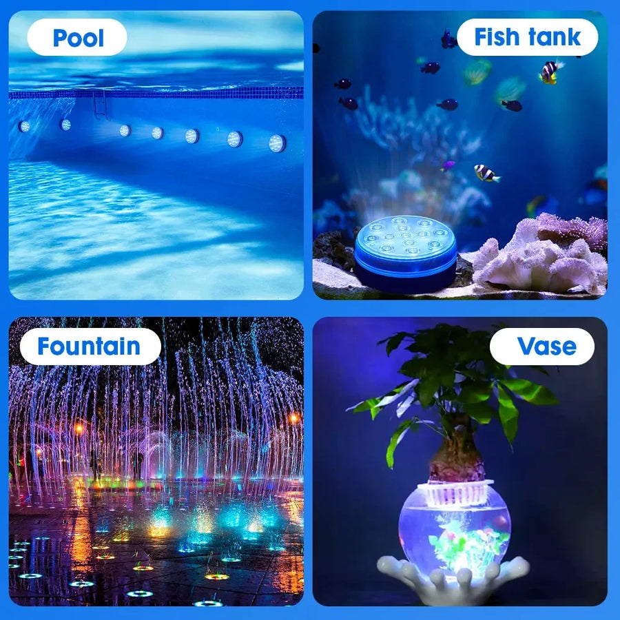 Underwater light with remote control